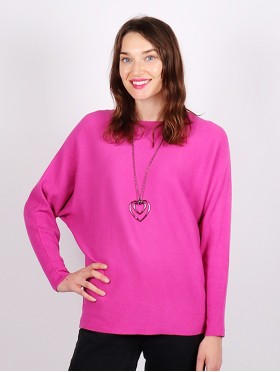 Long Bat Sleeves Pullover  Loose Tops